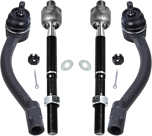 Miniatura 38 de Detroit Axle - 4 barras de acoplamiento delanteras para Chevrolet Trailblazer GMC Envoy 2002-2009 2003 2004 2005 2006 2007 2008 Reemplazo de