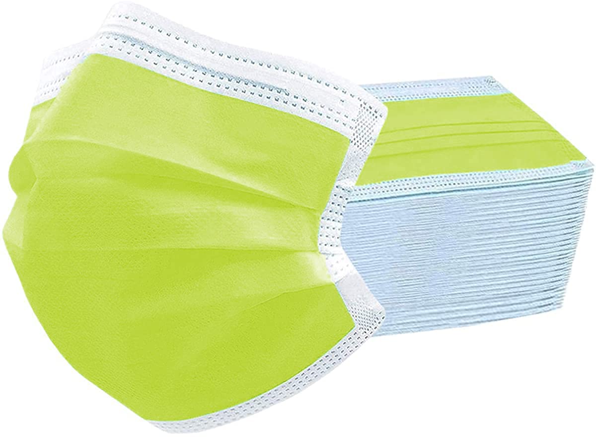 WELLSTAR� 3 Ply Disposable Face Masks Export Quality Non Woven Fabric Mask With 4 Layer Protection and Comfortable Nose Clip Olive Green Pack of 25 (B09FLJDVZM) Amazon Price History, Amazon Price Tracker
