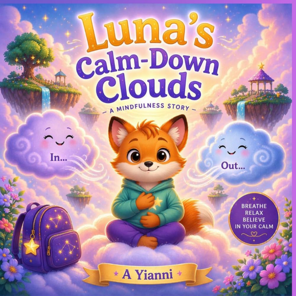 Luna’s Calm-Down Clouds: A Gentle Story about Calming Big Feelings and Finding Peace (Luna's Little Lessons)