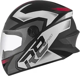 CAPACETE FECHADO PRO TORK R8 PRO FOSCO PRETO - VERMELHO TAM. 60