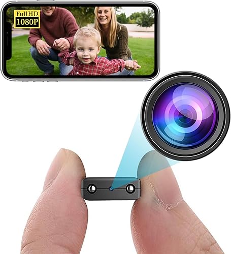 Cámara espía más pequeña, detector de cámara inalámbrica, cámara Wif inalámbrica HD1080P, mini videovigilancia, cámara de monitor de bebé con visión