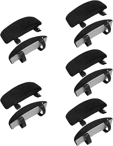 5 pares de fundas para reposabrazos de silla de ruedas, almohadilla acolchada para reposabrazos de oficina, silla de oficina, accesorios de oficina disponible en Yaxa Colombia