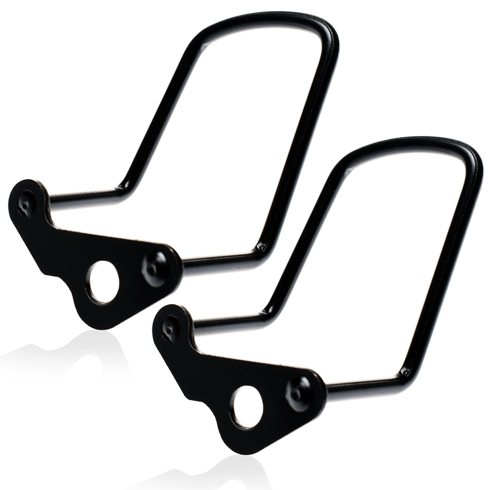 EORTA 2 Pieces Derailleur Guard Steel Bicycle Derailleur Guard Rack Bicycle Rear Protector for Outdoor Mountain Road Cycling Bike