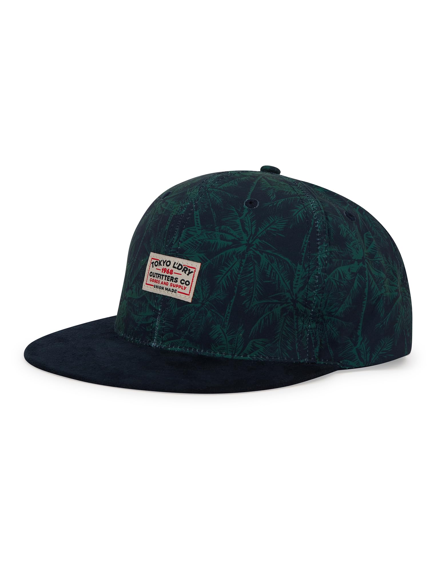 Tokyo Laundry Men's Flat Peak Snapback Baseball Cap Hat