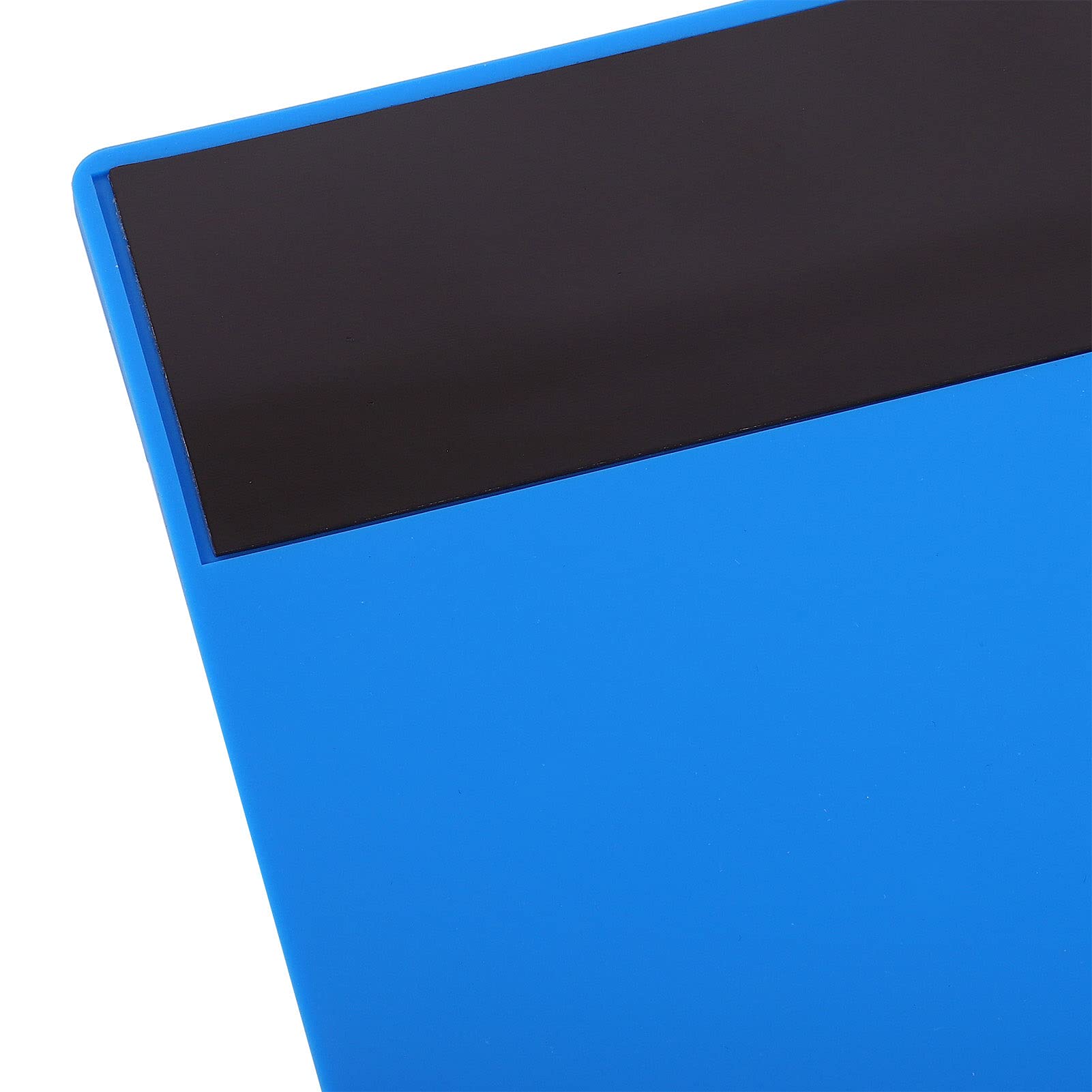 Tappetino magnetico in silicone, resistente al calore, per stazione di saldatura a 500 ℃, con scomparto per viti, per riparazione elettronica e manutenzione del telefono (blu scuro)