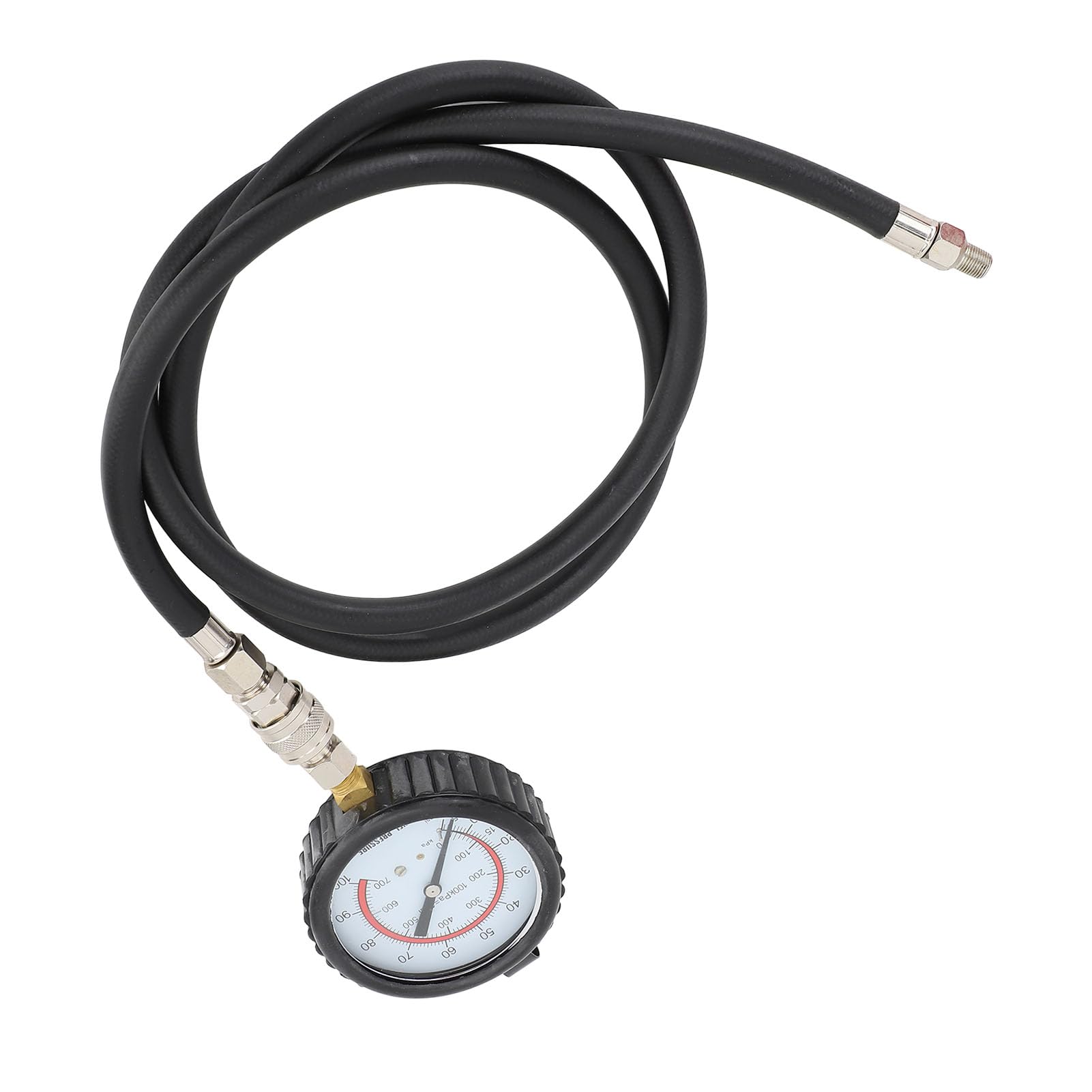 Strumento per Misurare la Pressione Dell'olio del Motore e della Trasmissione Ad Alta Precisione Diagnostica Semplice con 13 Adattatori 0-400 PSI