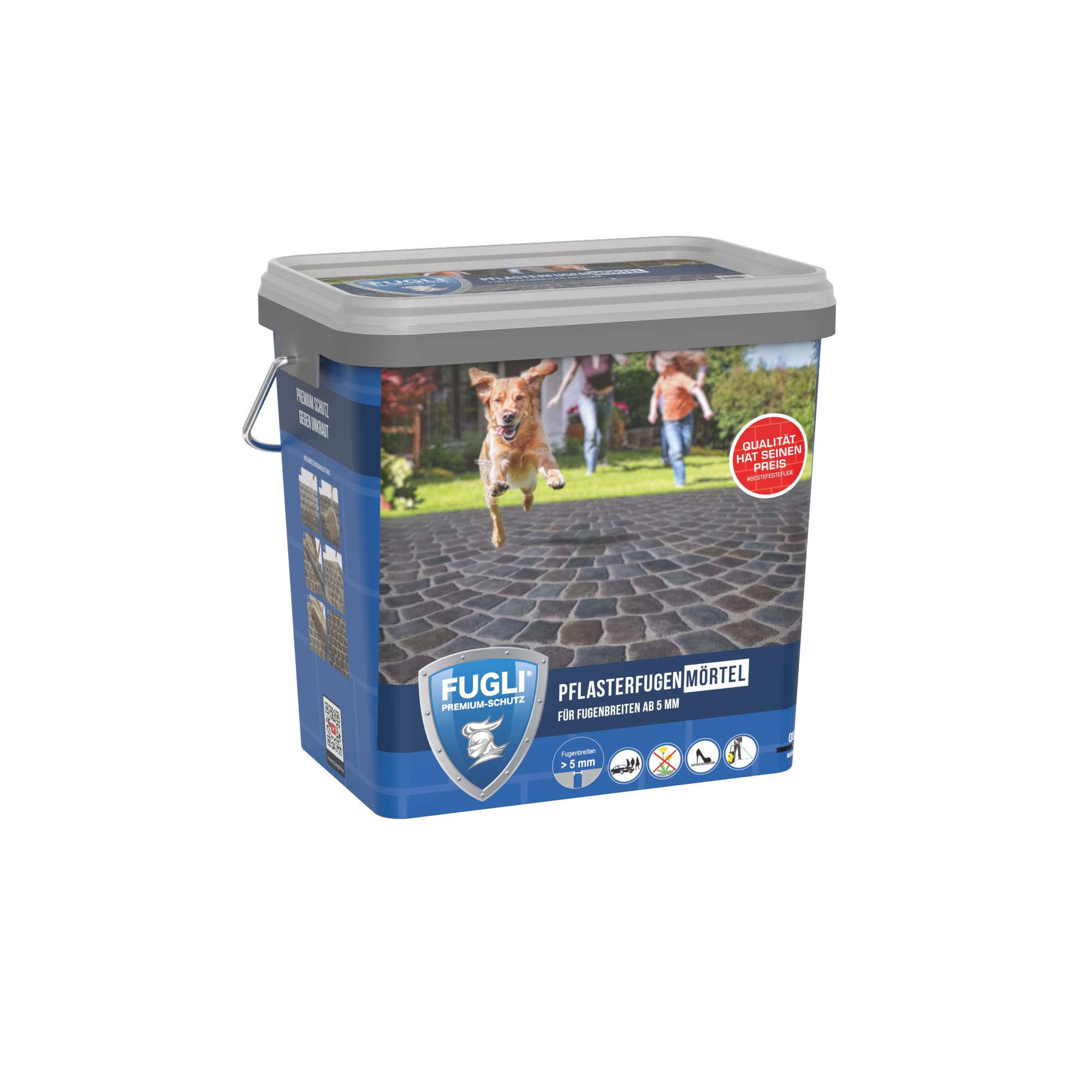 FUGLI Pflasterfugenmörtel 12,5 kg Steingrau