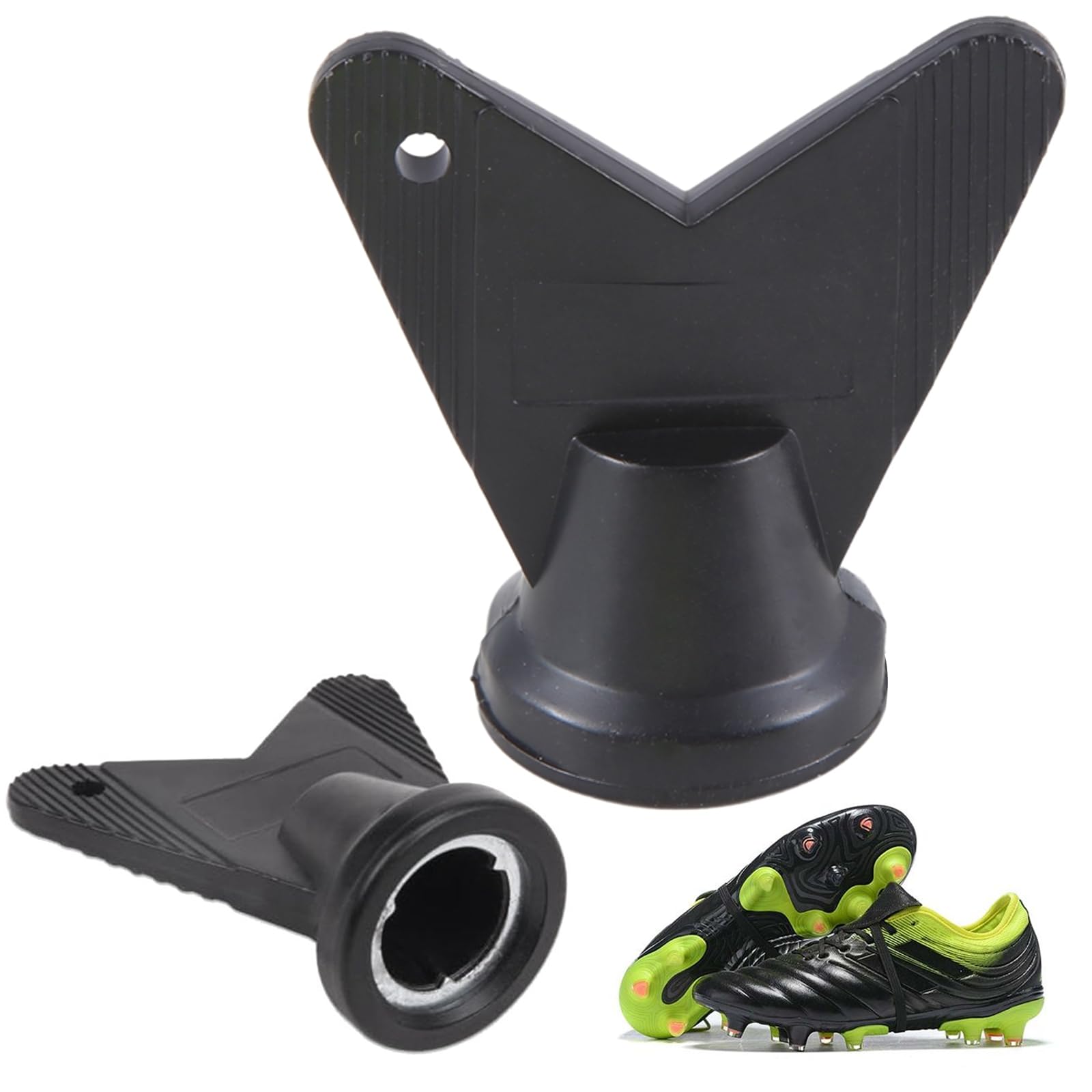Chersun 2 Pack Football Studs Spanner, Rugby Studs Replacement, Football Track Spikes Wrench, Multifunctional Quality Hexagonal Sports Shoe Spikes Tool for Football Rugby Athletes Studs