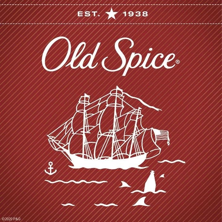 Old Spice Anti-Perspirant and Deodorant Stick, Captain, 2.6 oz (Pack of 2)