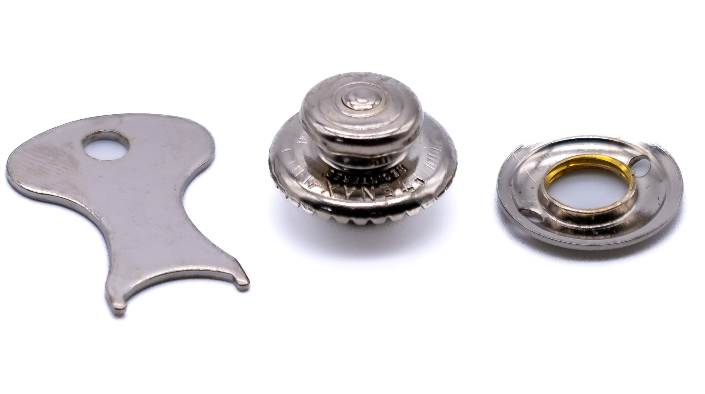 10 x Tenax fastener (Made in England) buttons and nuts