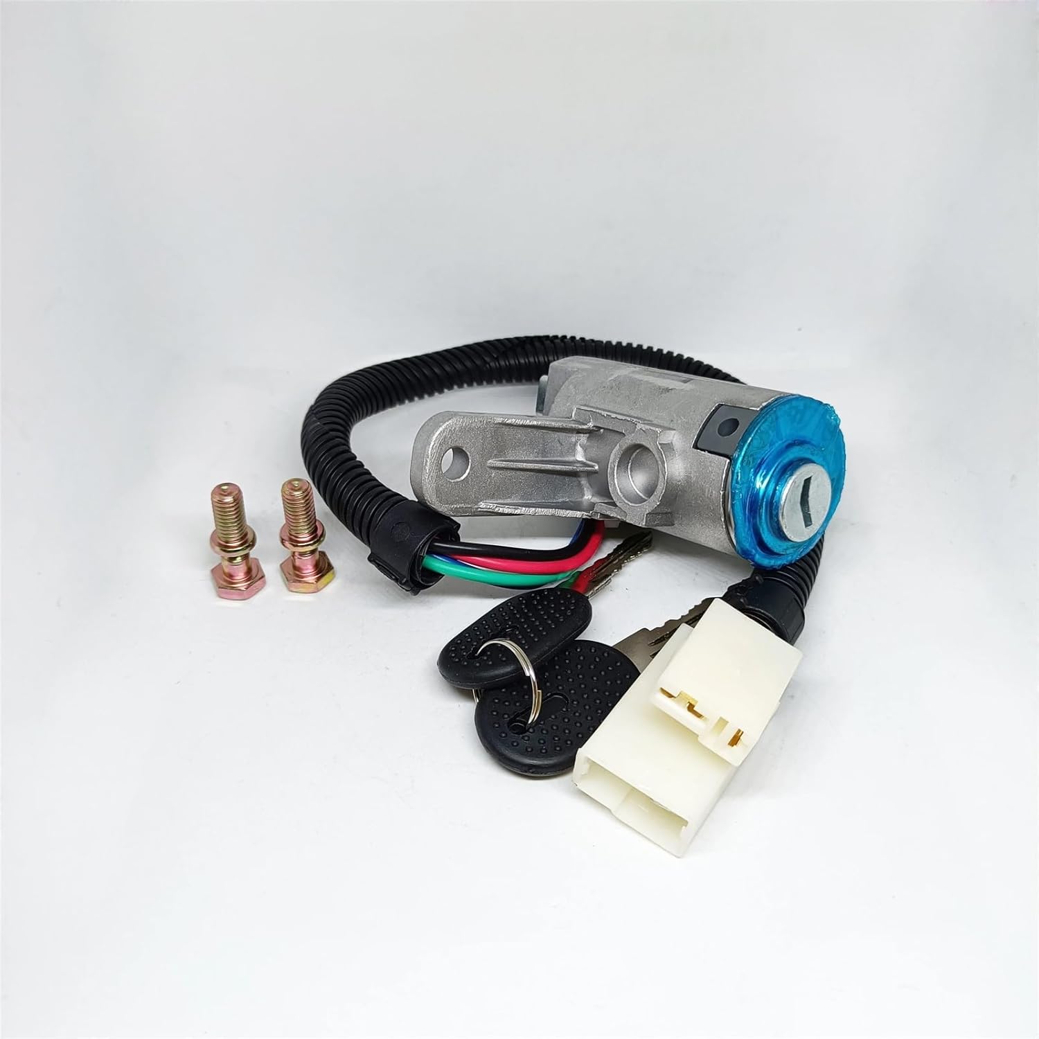 Ignition Barrel Switch Cylinder Lock 2 Keys Compatible with Iveco Eurocargo Eurotech Eurotrakker 4837683 41040470 504026642