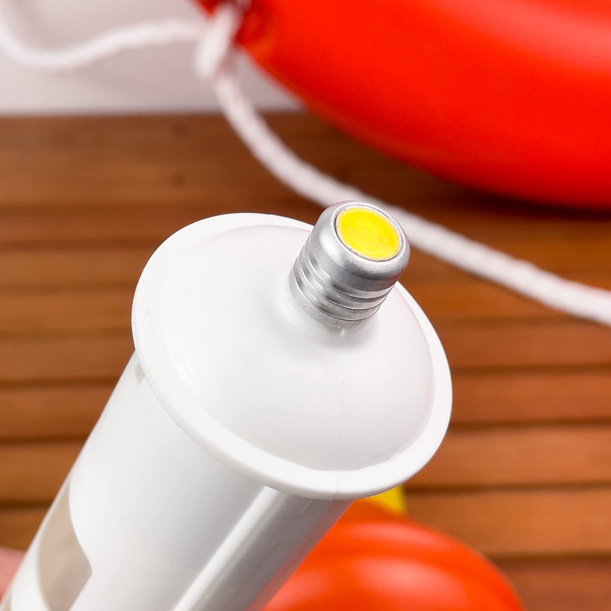 GATE14® Leuchtende Schwimmhilfe für Schwimmring mit automatischer Zündung für Kippen.