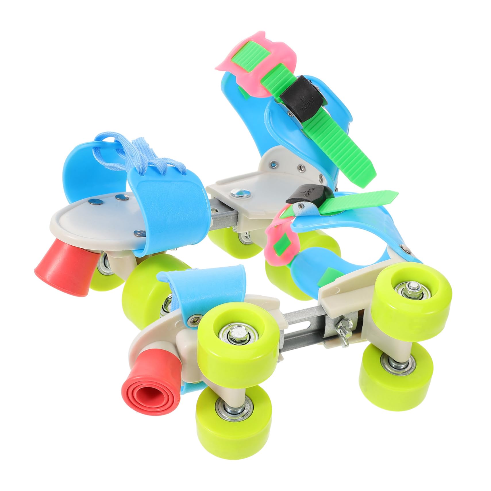 BCOATH Roller Skates for Toddlers Boys and Girls Adjustable Roller Skates Double Row Trainers
