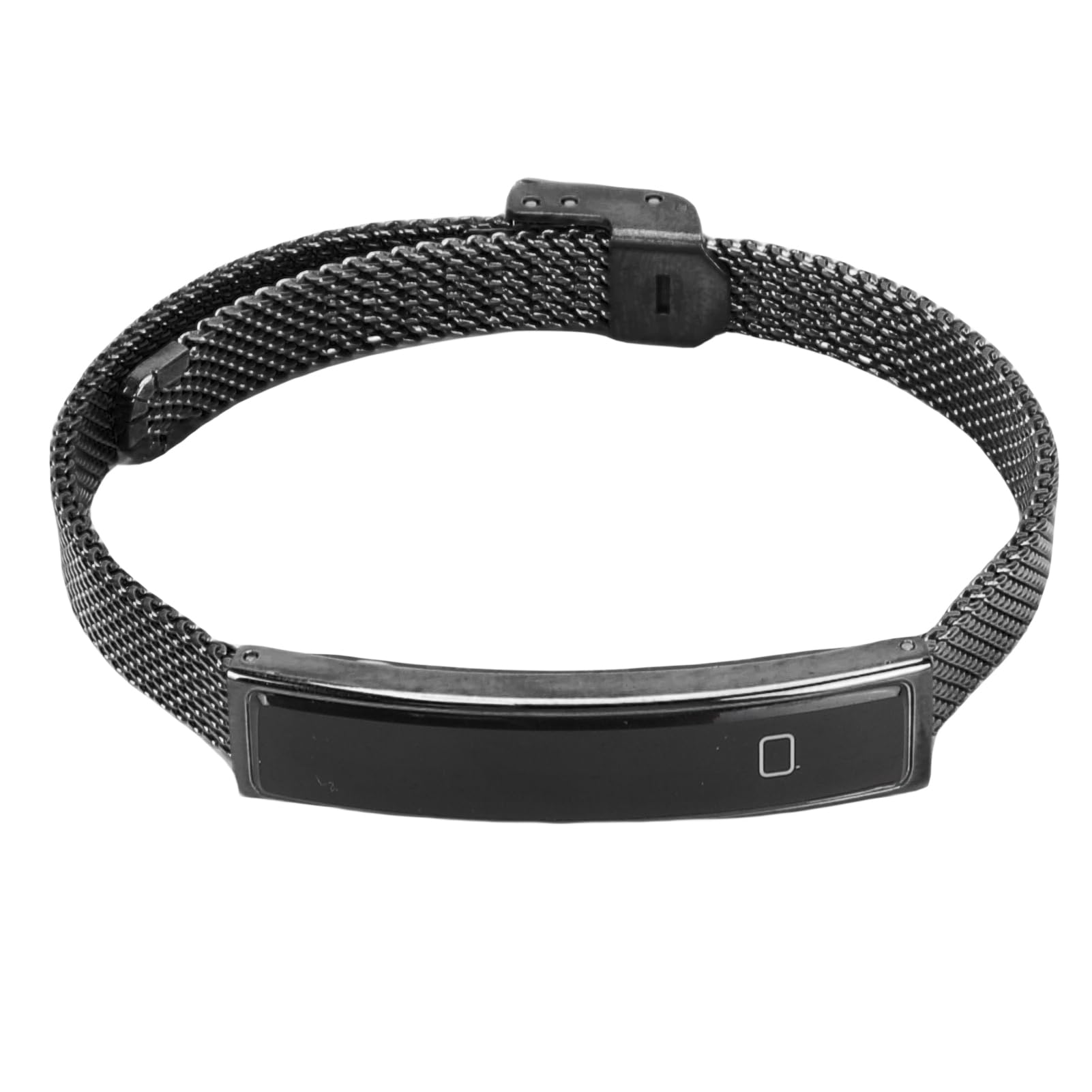 Pulsera Inteligente, Banda de Rastreador de Fitness 16.5G, Obturador Remoto, 5.6 Mm Delgado, Recordatorio de Llamadas, IP68 Impermeable, Informes Semanales, para Teléfonos y (Black)