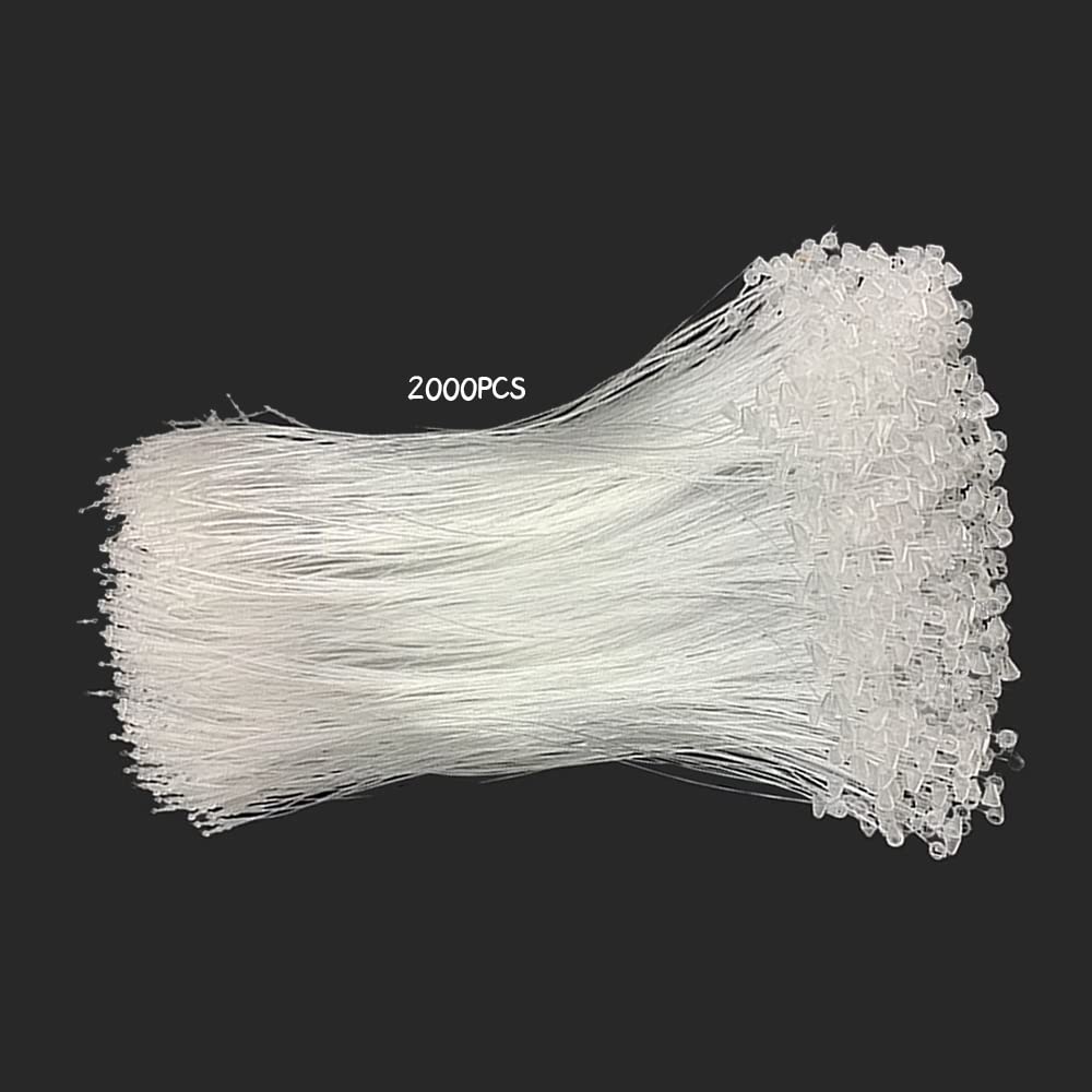 LbsAMPPack of 2000 Safety Threads for Labels Loop Pins One Price Tag Attachment