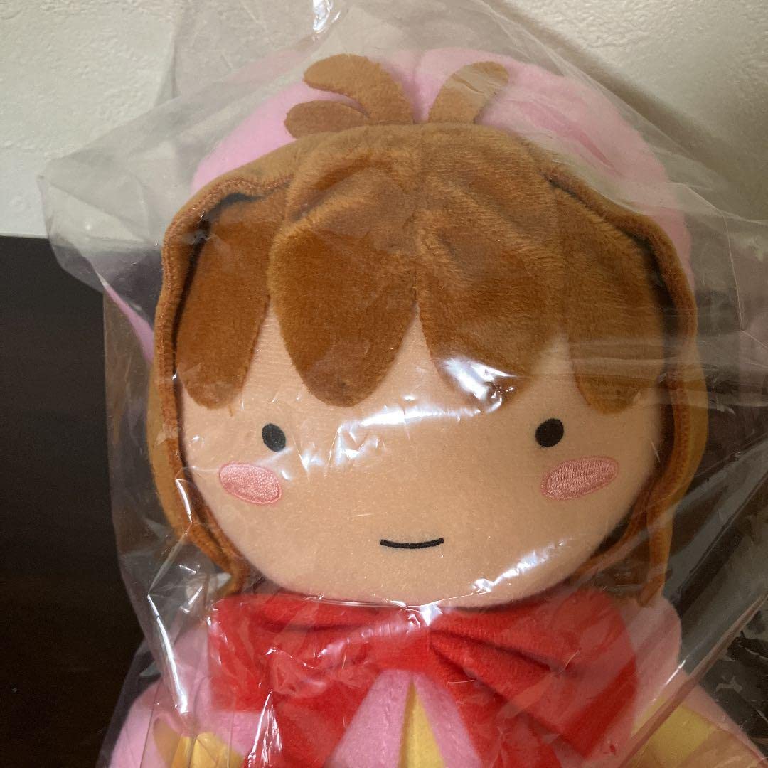 激安直営店 カードキャプターさくらさくら展ベッドの上のさくらちゃん 