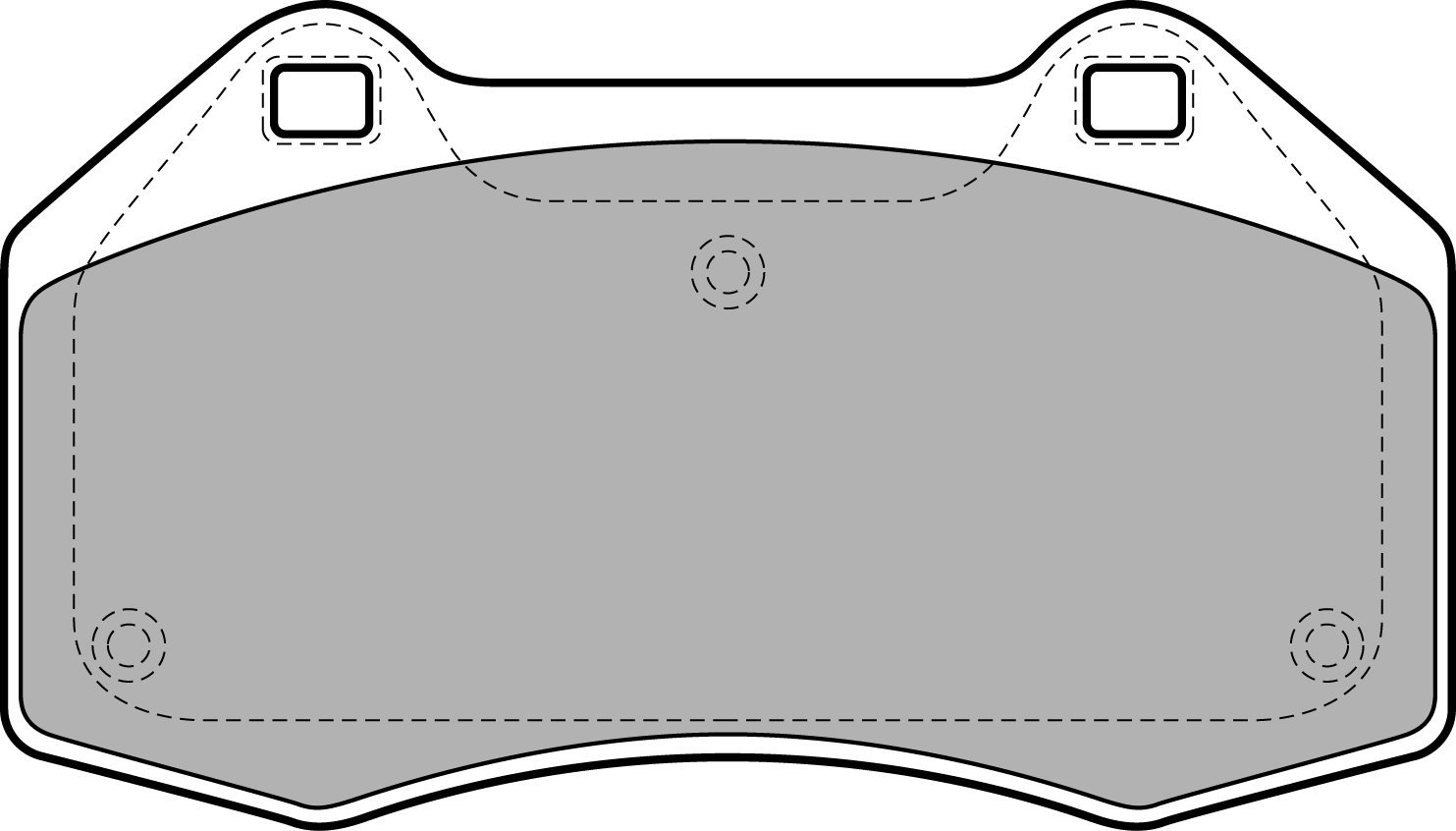 Delphi Kit Pastiglie Freni Anteriore Non Predisposto Per Visualizzazione Avviso Usura Senza Accessori LP1940-image