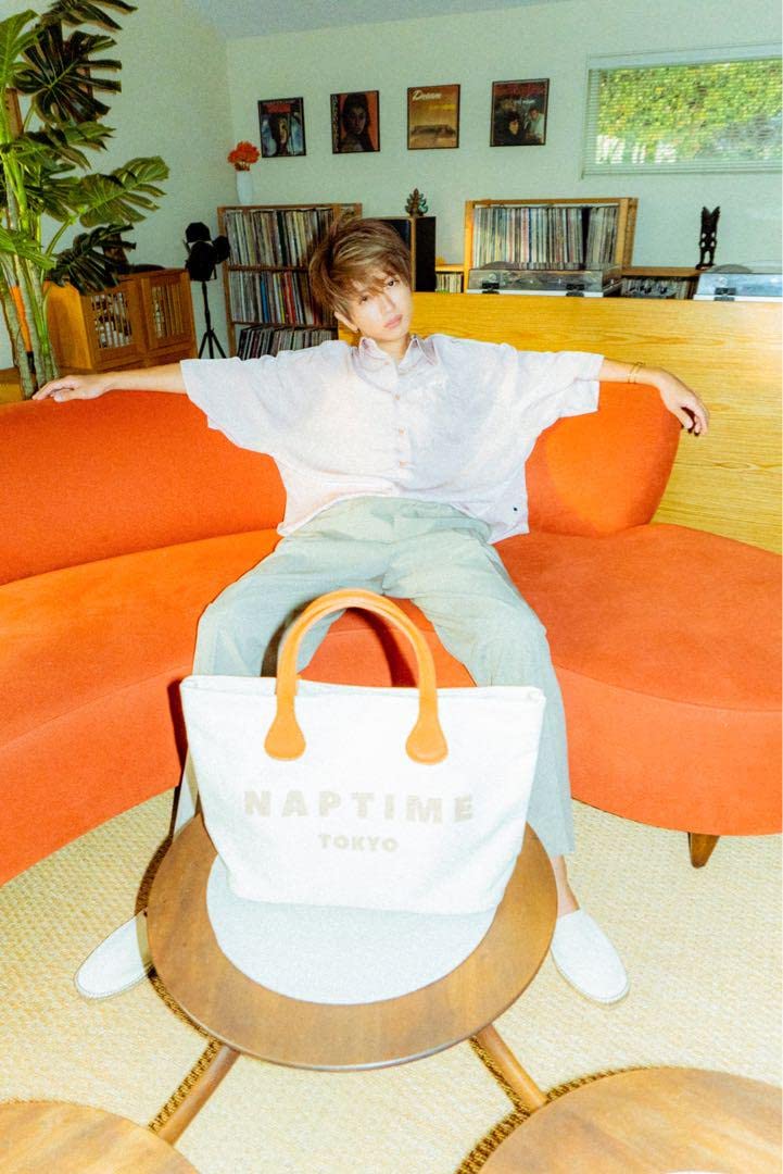 Amazon.co.jp: naptime. ナップタイム Nissy 西島隆弘 トートバッグ 