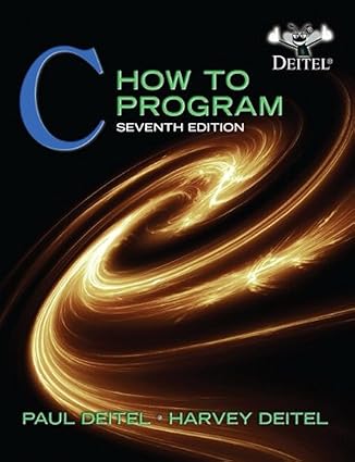 Amazon.com: C: How to Program, 7th Edition: 9780132990448: Deitel, Paul ...