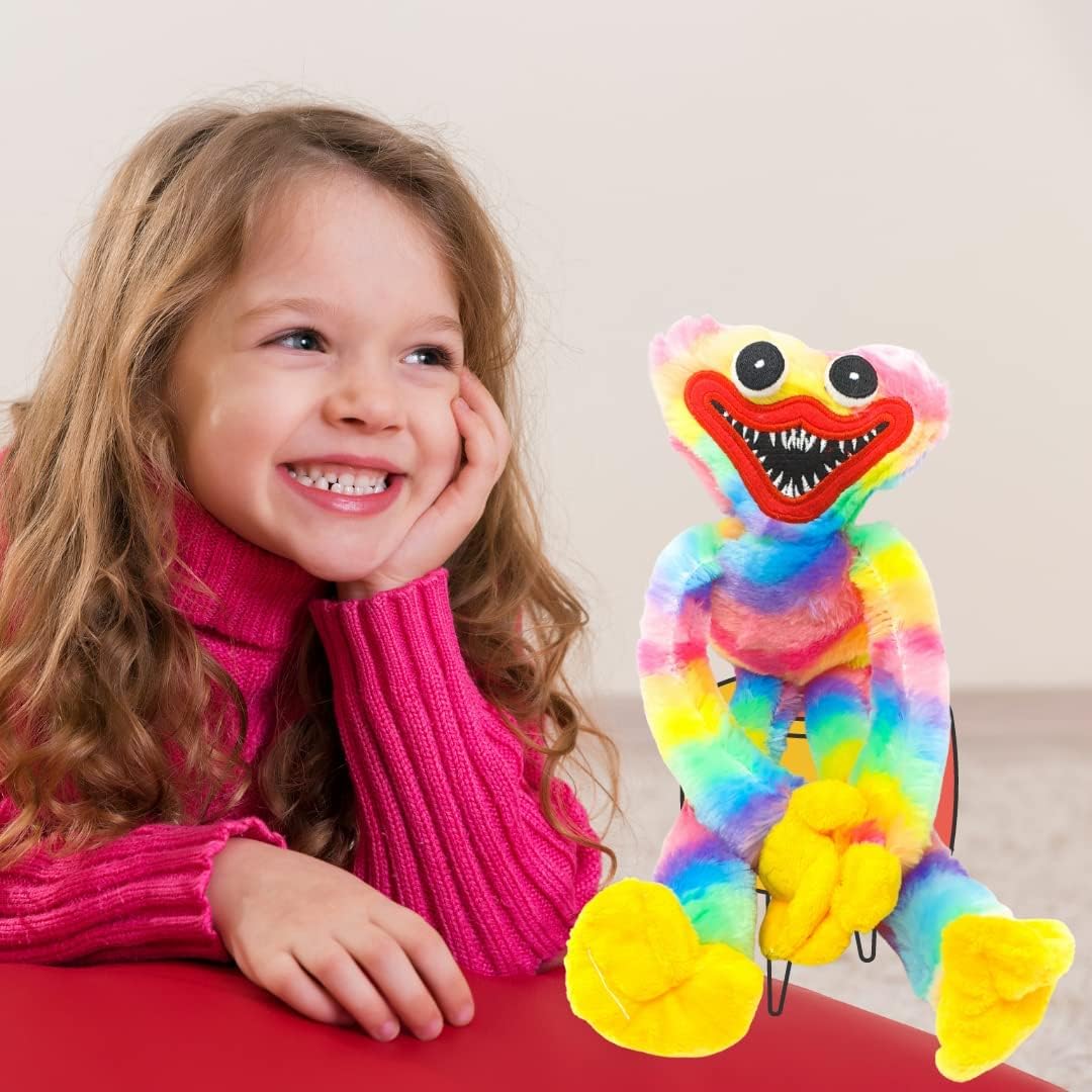 MAGIC SELECT 2x Peluche compatibile con Popy Hugy Wugy e Kissy Missy Christmas Horror Game. Giocattolo di Peluche per Videogiochi della Fabbrica di Giocattoli per Bambini e Adulti.