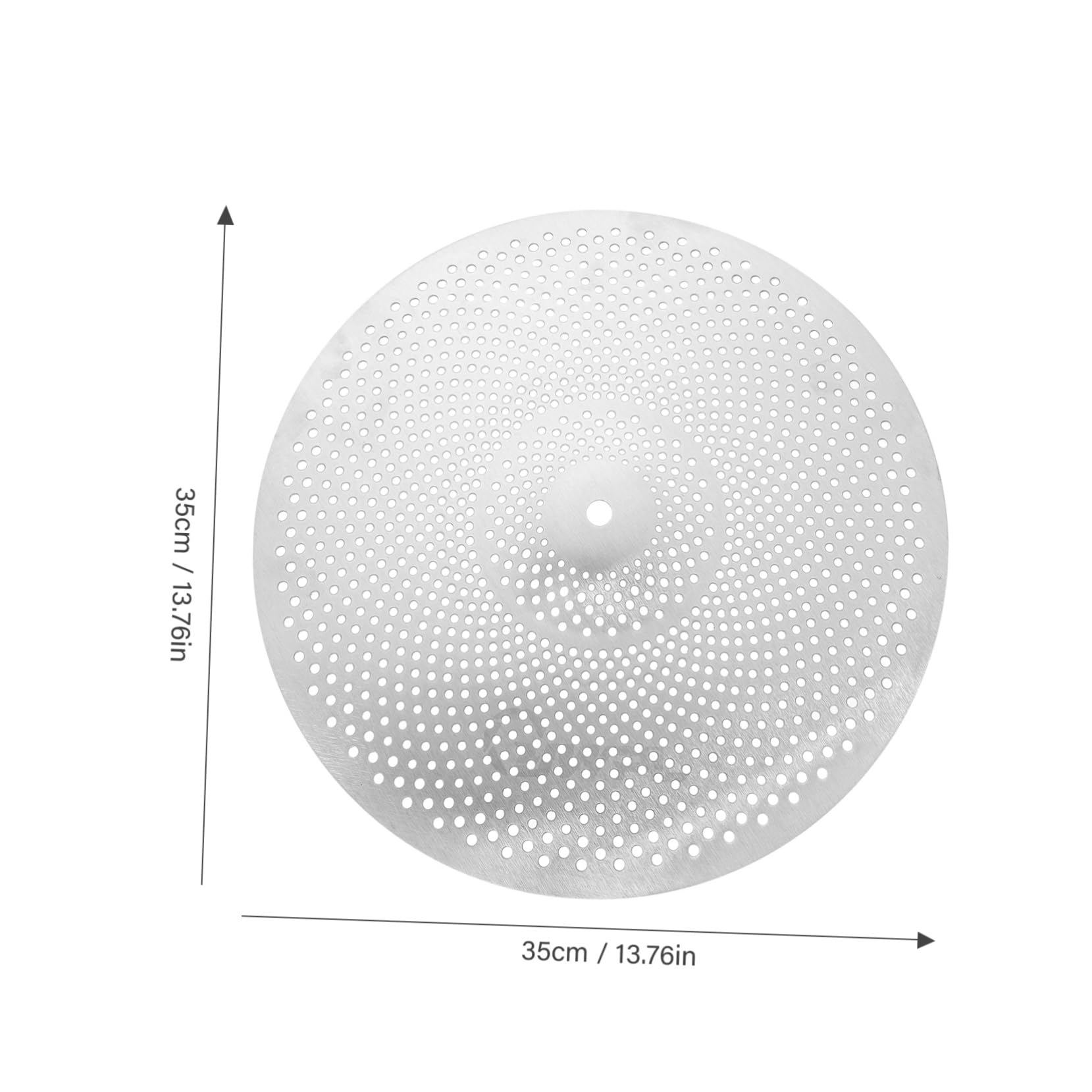 Toddmomy Cymbal Golden Mute Hi-hat Low Volume Drum Cymbal Practice Splash Quiet Drum Accessories