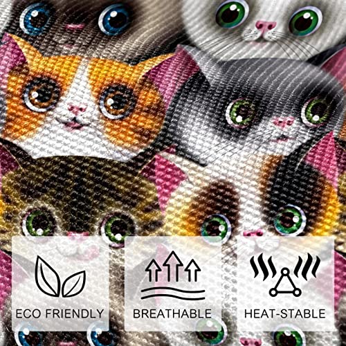 Set de table en forme de chaton isolant pour éviter les rayures de la vaisselle