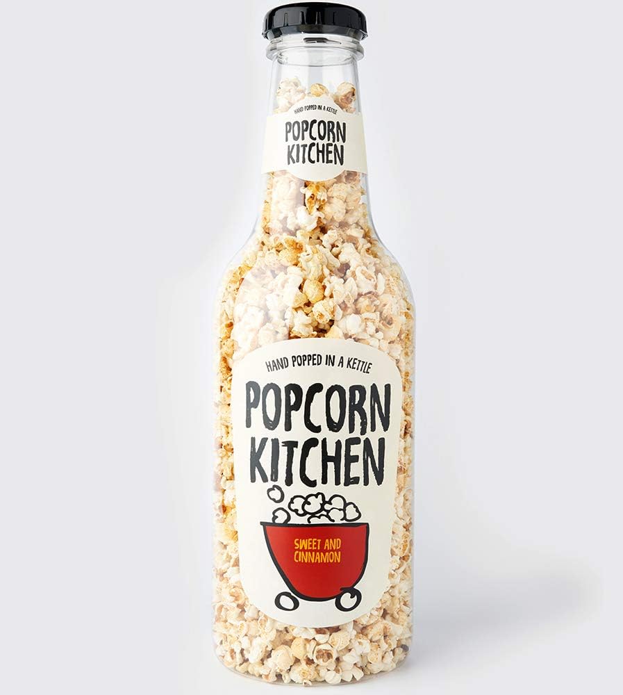 Popcorn Kitchen Giant Sweet & Cinnamon Moneybox Bottle, 550 g Amazon
