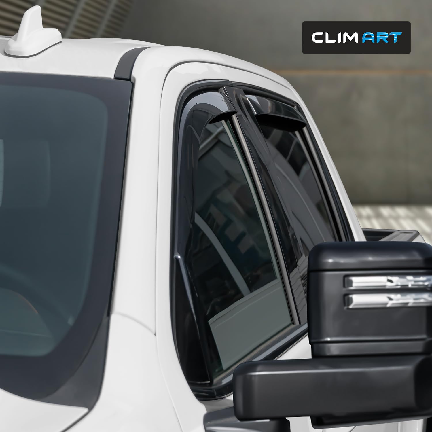 Side Window Deflectors In-Channel Window Rain Guards Fit For Chevy Silverado Gmc Sierra 1500 2019 2025 Crew Cab Extra 388676 - Foto 7