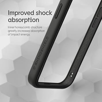 RhinoShield Bumper Case Compatible with [iPhone 14 Plus] | CrashGuard NX - Shock Absorbent Slim Design Protective Cover 3.5M / 11ft Drop Protection - Antique Bronze