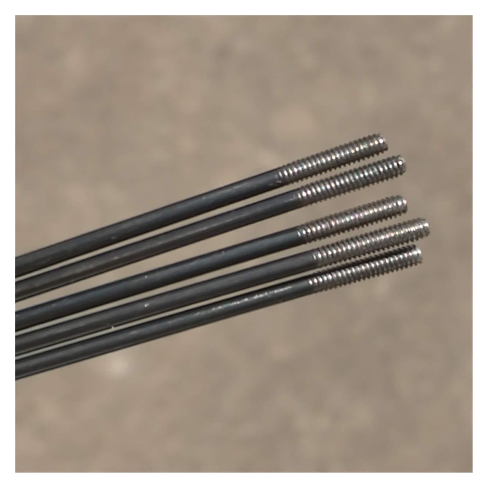 Raggi per Bicicletta Raggi for Bici, Calibro 15 Diametro 1,8 mm for Bicicletta Tirare Dritto for da Strada in Acciaio Inossidabile 304 Parti for Ruote Ciclismo e Cappucci MTB