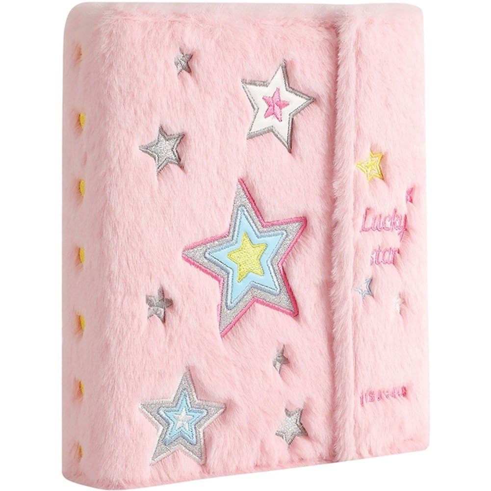 Classeur A5 Kpop en peluche pour protéger les photocards des rayures et plis