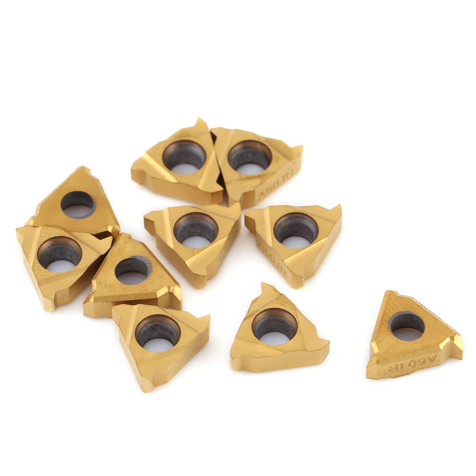ZJchao Inserts de Filetage de, Inserts en Carbure Tourning Tenders d'outils 10pcs 11ir A60 CNC Carbide Turning for Externe/Internal Thread