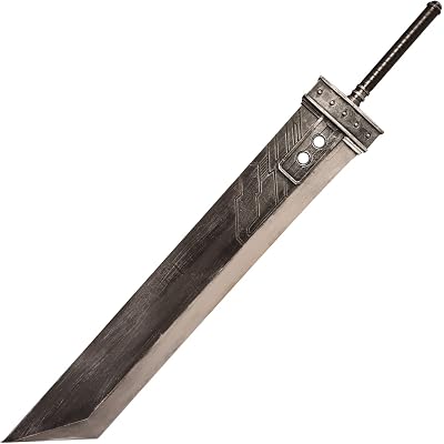 55inch Fantasy Cloud Strife Greatsword Buster Sword Cosplay Prop ,PU Foam Zweihander Broad Sword