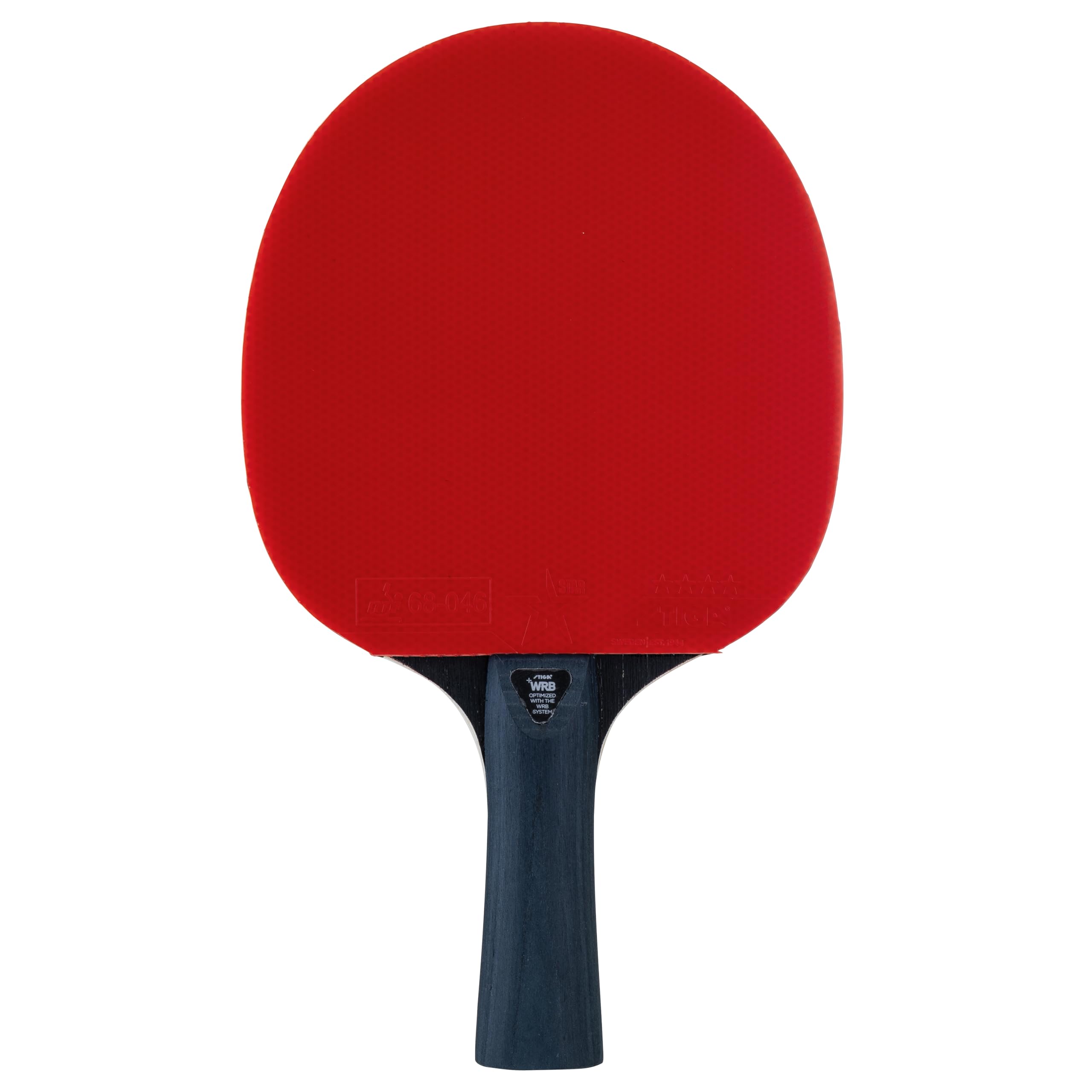 STIGA Vision V2 Racchetta da Ping Pong a 4 Stelle – Velocità e Controllo, Telaio 5 Strati, Impugnatura Concava, Crystal Tech, Gomma ITTF 2.0 mm