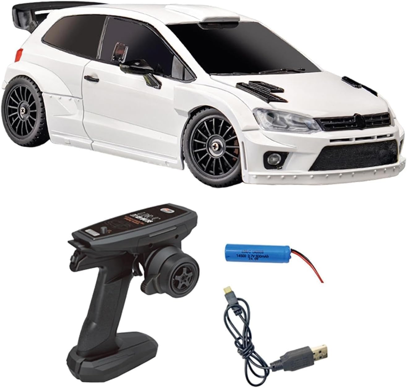 LDRC 2801 Mini Electric RC Racing & Drift Car with 4WD System and PoloO-Style Body, Built for Precision Drifting on Flat Tracks