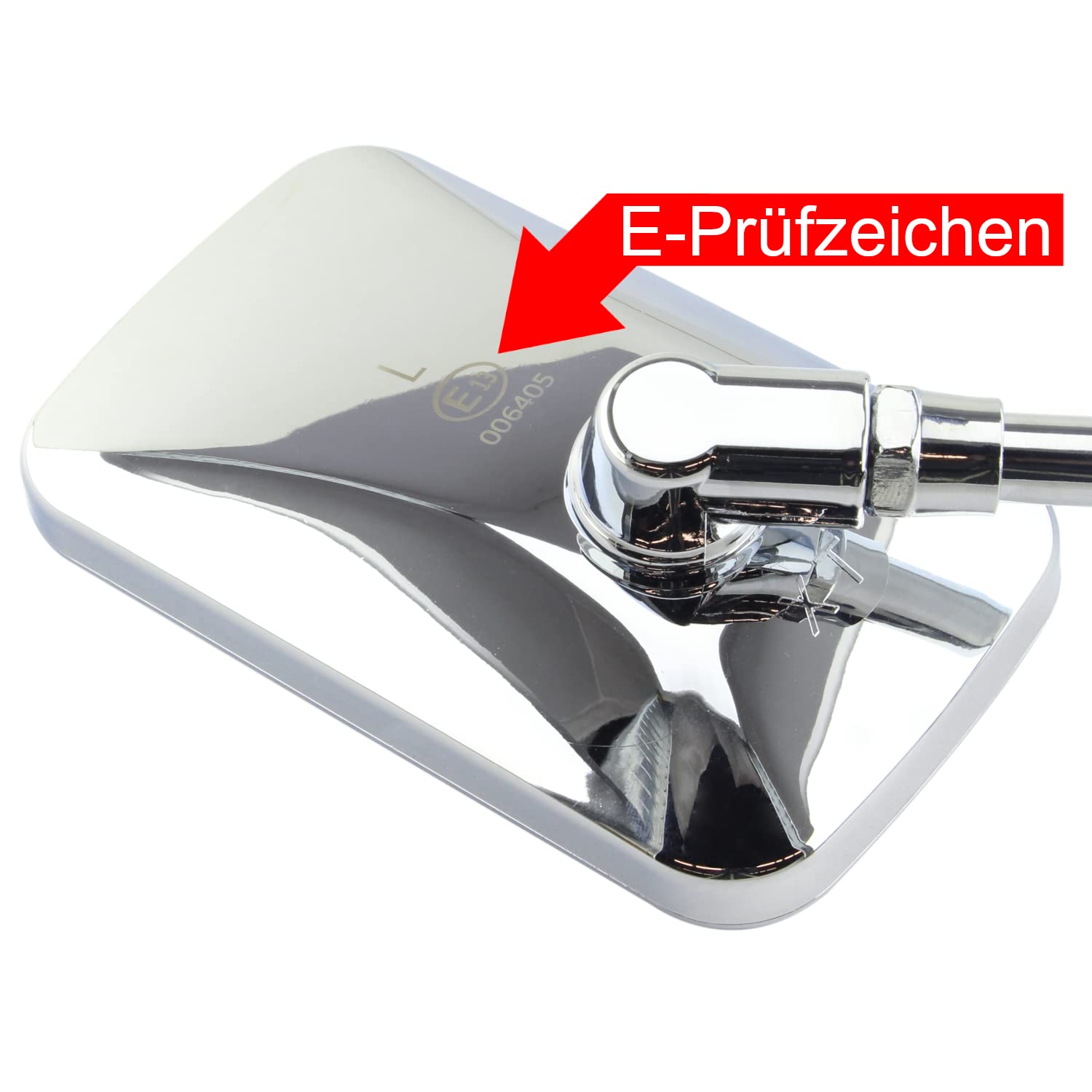 Specchietti Retrovisori Moto Universali Omologati - Design Sportivo Nero - Foto 5