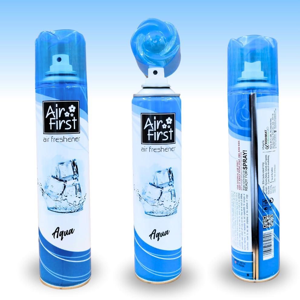 Image of Room Spray Air Freshener Combo Pack of 3 (300ml + 300ml + 300ml) (Aqua)