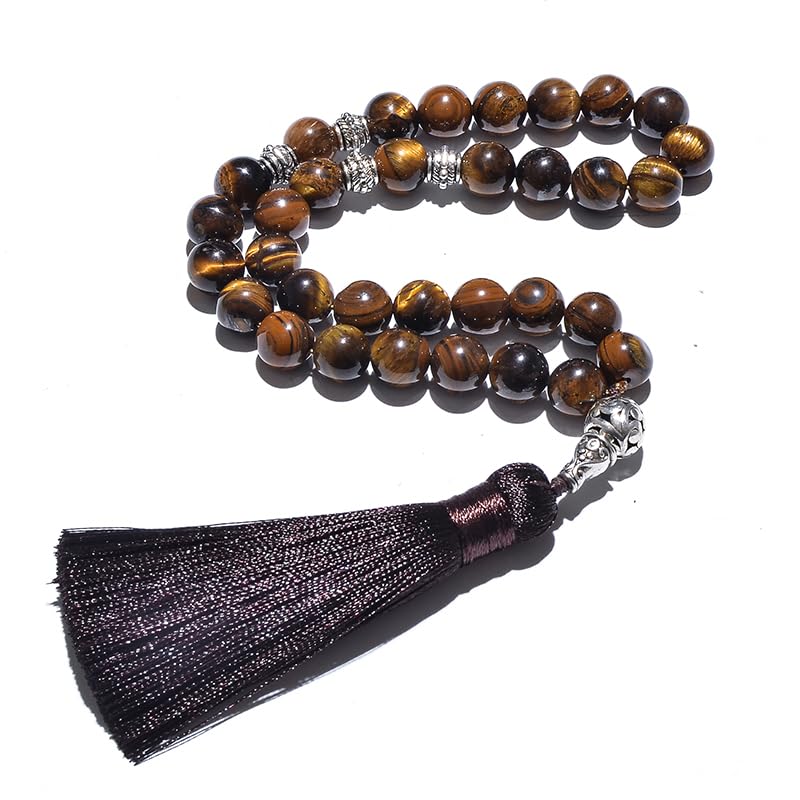 Tasbih Prayer Beads Allah &amp; Muhammad Islamic Prayer Rosary Muslim Islam Misbaha Tasbeeh Sibha 99 Prayer Beads Necklace 33 Prayer Beads Bracelet