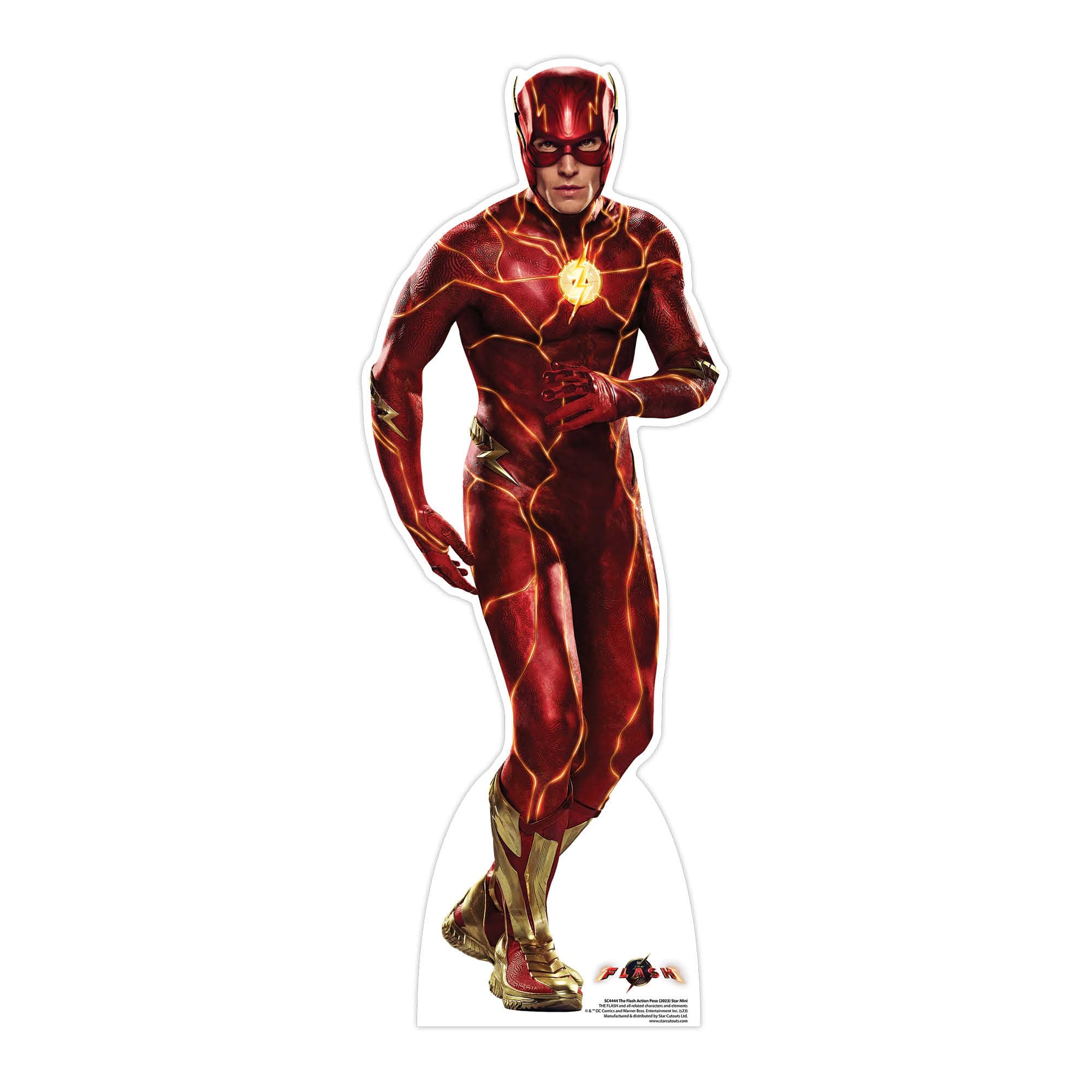 The Flash Ezra Miller Action Pose Mini Cardboard Cutout / Standee / Standup