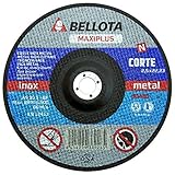 Espesor 2.5 mm Bellota 50420-230 DISCO ABRASIVO MAXIPLUS CORTE INOX METAL 230MM