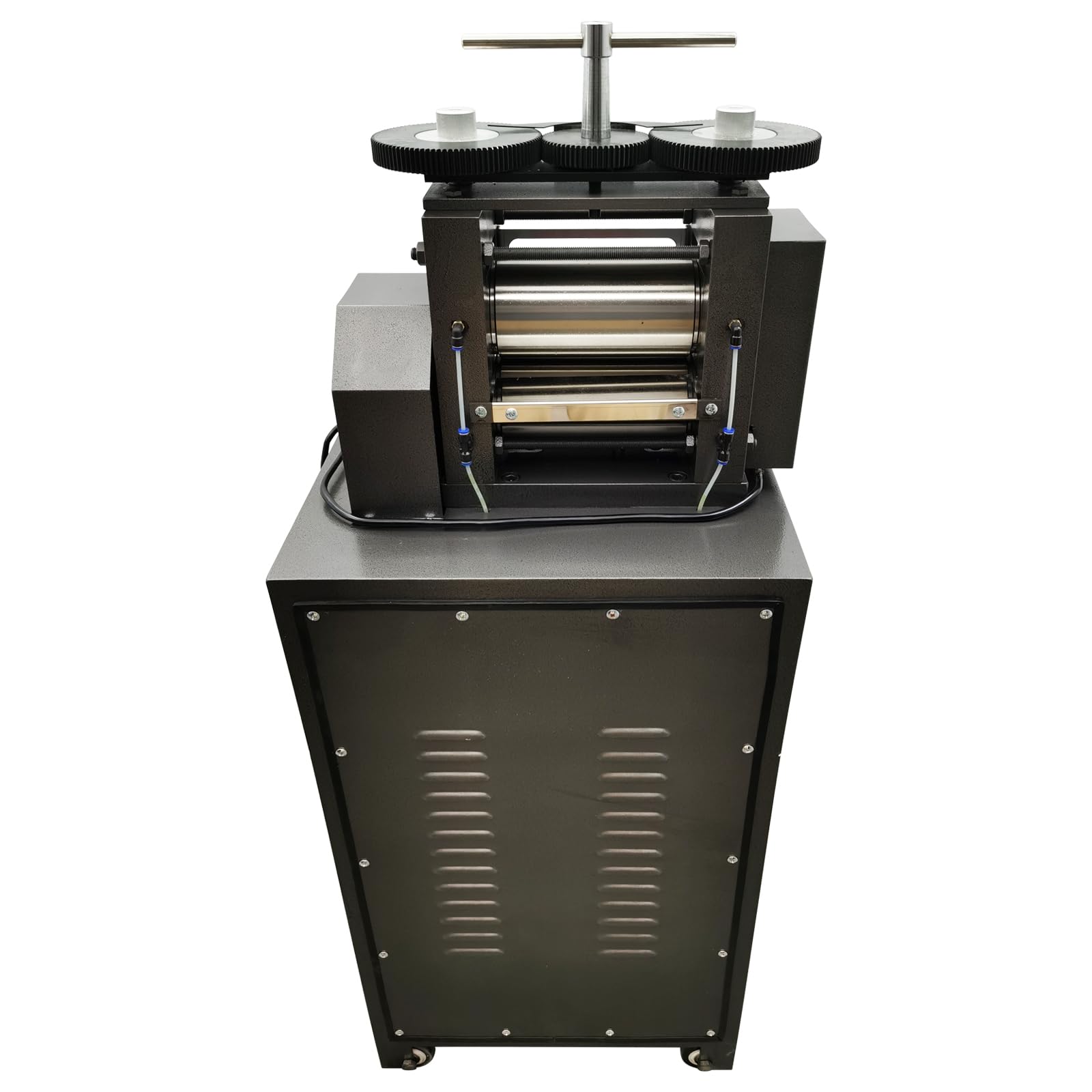 TECHTONGDA Electric Rolling Mill Jewelry Making Machine 2.2KW Smooth Roller Jewelry Press Tabletting Flake Machine for Gold Silver DIY Jewelry Tool