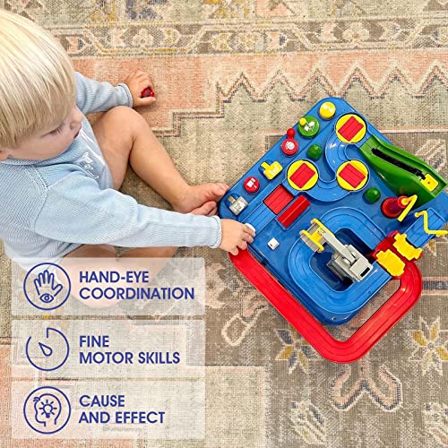 hahaland Kids Toys for 3 Year Old Boys Car Race Track Boys Toys Age 3 4, Adventure Vehicles Learning & Intelligence Educational Toddler Gifts for 3 4 5 Year Old Girl - 5