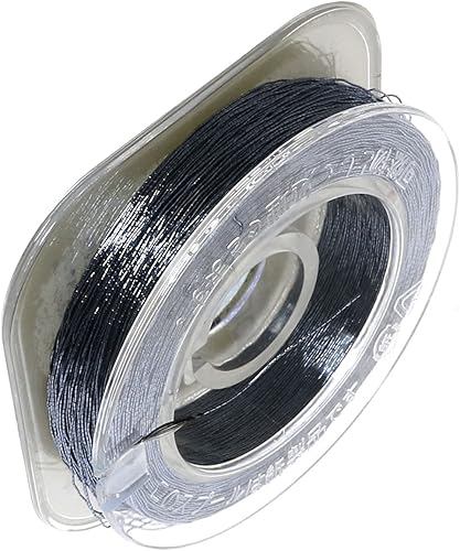 Miniatura 3 de RLECS Guía de caña de batir hilo de envolver 164.0 ft 55 yardas para amantes de la pesca, gris