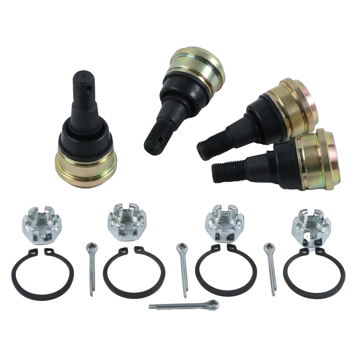 4X Front Lower or Upper Ball Joint 7082538 7061244 Compatible with Polaris Ranger 1000 Pro XD Crew 1000 2019-2020