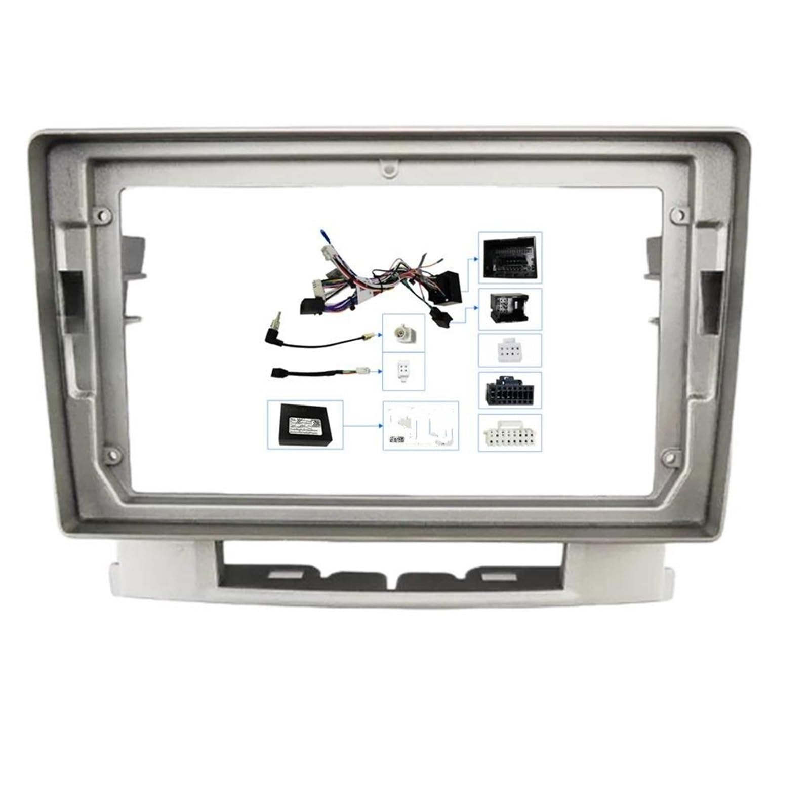 Mascherina Autoradio 9 Pollici Per Buick Per Excelle 2010-2014 2DIN Telaio Auto Fascia Adattatore Android Radio Audio Dash Kit Pannello Montaggio Cornice Autoradio | Frame set