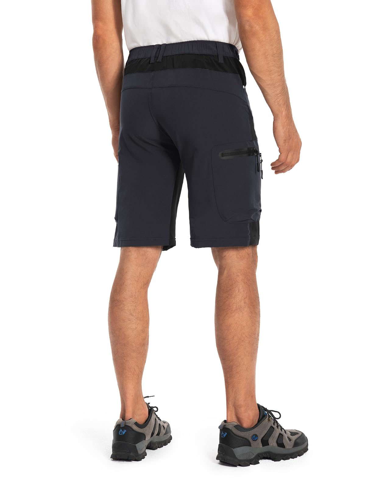 Hiauspor Mountain Bike Shorts Pantalones Cortos Cargo para Hombre