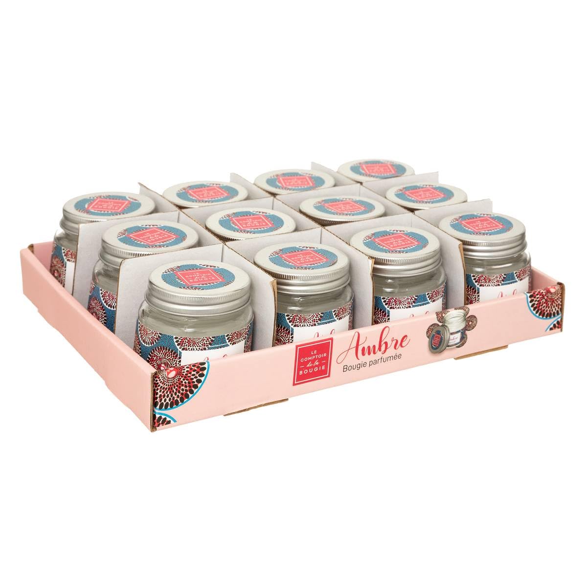 Bougie Parfumée Albie Ambre 290g - Atmosphera Créateur D'intérieur