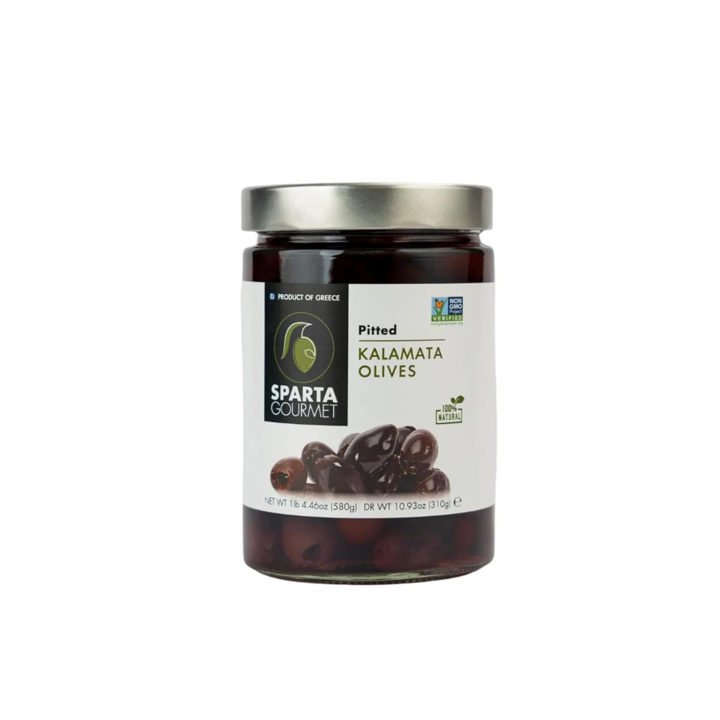 Sparta Gourmet Pitted Kalamata Olives • Vegan & Non-GMO Verified, 20.46 oz ℮ 580 g (B0C3VPMR3D) Amazon Price History, Amazon Price Tracker