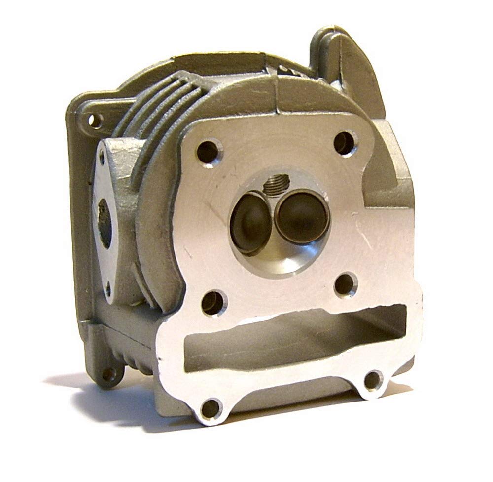 ZYLINDER KOPF 50ccm Ø39mm KOMPLETT MONTIERT * 69mm (lange) VENTILE für 4-TAKT 139QMA / 139QMB GY6 Motoren CHINA ROLLER 50
