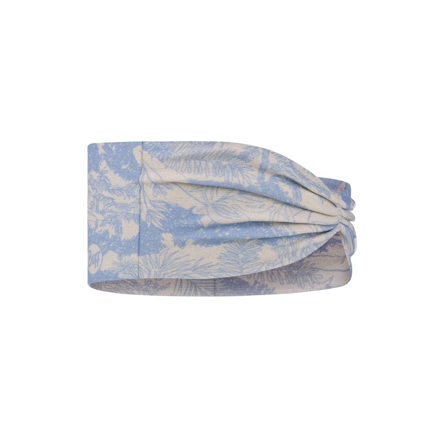 BUFF Opaska Coolnet UV Ellipse Wygodna, Ochrona Upf50, Sport, Elastyczna, Materiał z Recyklingu, Jakość, Reguluje Temperaturę One Size Niebieski